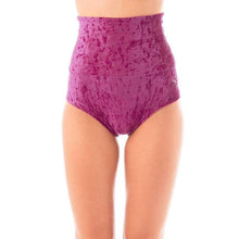 Cargar imagen en el visor de la galería, Shorts de cintura alta Betty Velvet Dragonfly