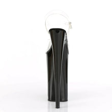 Cargar imagen en el visor de la galería, Tacones Pleaser BEYOND-008 Transparente Negro