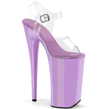 Cargar imagen en el visor de la galería, Tacones Pleaser BEYOND-008 Transparente Lavanda