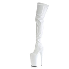 Cargar imagen en el visor de la galería, Tacones Pleaser BEYOND-4000 Blanco Str Charol