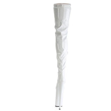 Cargar imagen en el visor de la galería, Tacones Pleaser BEYOND-4000 Blanco Str Charol