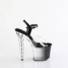 Cargar imagen en el visor de la galería, Tacones Pleaser BLISS-708-1BC Transparente Negro Ombre