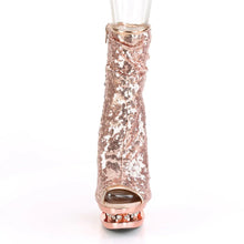 Load image into Gallery viewer, Tacones Pleaser BLONDIE-R-1008 Oro Rosa Sequins