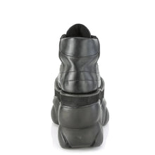 Cargar imagen en el visor de la galería, Zapatos con plataforma Demonia BOXER-01 Negro Piel vegana