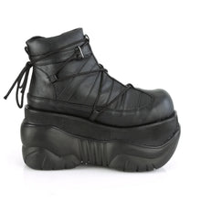 Load image into Gallery viewer, Zapatos con plataforma Demonia BOXER-13 Negro Piel vegana