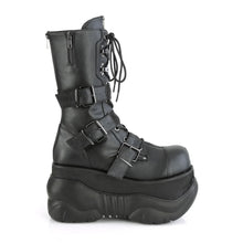 Load image into Gallery viewer, Zapatos con plataforma Demonia BOXER-230 Negro Piel vegana