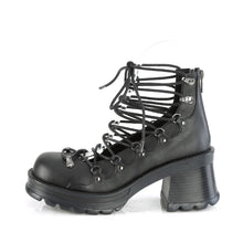 Carregar imagem no visualizador da galeria, Zapatos con plataforma Demonia BRATTY-32 Negro Piel vegana