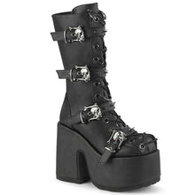 Carregar imagem no visualizador da galeria, Botas Demonia CAMEL-115 Negro Piel vegana