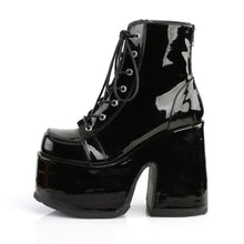 Carregar imagem no visualizador da galeria, Botines Demonia CAMEL-203 Negro Pat