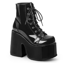 Carregar imagem no visualizador da galeria, Botines Demonia CAMEL-203 Negro Pat