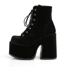 Cargar imagen en el visor de la galería, Botines Demonia CAMEL-203 Negro Velvet