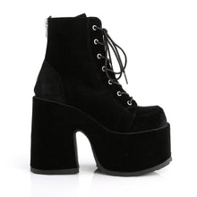 Cargar imagen en el visor de la galería, Botines Demonia CAMEL-203 Negro Velvet
