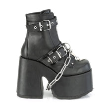Carregar imagem no visualizador da galeria, Botines Demonia CAMEL-205 Negro Piel vegana
