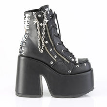 Cargar imagen en el visor de la galería, Botines Demonia CAMEL-208 Negro Piel vegana