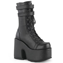 Cargar imagen en el visor de la galería, Botas Demonia CAMEL-250 Negro Piel vegana