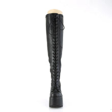 Cargar imagen en el visor de la galería, Botas (Over the Knee) Demonia CAMEL-300WC Negro Str Piel vegana