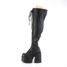 Cargar imagen en el visor de la galería, Botas (Over the Knee) Demonia CAMEL-300WC Negro Str Piel vegana