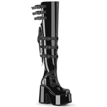 Cargar imagen en el visor de la galería, Botas (Over the Knee) Demonia CAMEL-308 Negro Charol