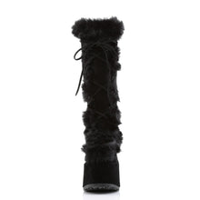 Cargar imagen en el visor de la galería, Botas Demonia CAMEL-311 Negro Ante vegano