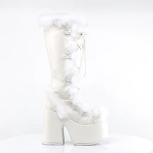 Load image into Gallery viewer, Botas Demonia CAMEL-311 Blanco Piel vegana