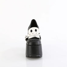 Cargar imagen en el visor de la galería, Zapatos con plataforma Demonia CAMEL-58 Negro Piel vegana