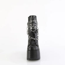 Load image into Gallery viewer, Botas Demonia CAMEL-65 Negro Piel vegana