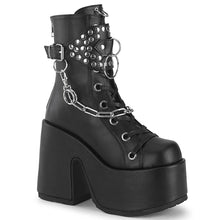 Load image into Gallery viewer, Botas Demonia CAMEL-65 Negro Piel vegana