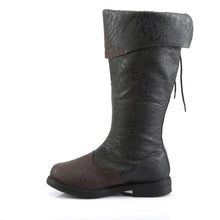 Cargar imagen en el visor de la galería, Botas Funtasma CAPTAIN-110 Negro Marrón Distressed