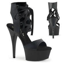 Carregar imagem no visualizador da galeria, Tacones Pleaser CAPTIVA-600-14 Negro Piel Sintética