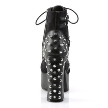 Cargar imagen en el visor de la galería, Botines Demonia CHARADE-100 Negro Piel vegana-Suede