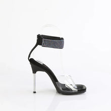 Carregar imagem no visualizador da galeria, Tacones Fabulicious CHIC-42 Transparente Negro Piel