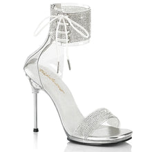 Cargar imagen en el visor de la galería, Tacones Fabulicious CHIC-47 Transparente Plata