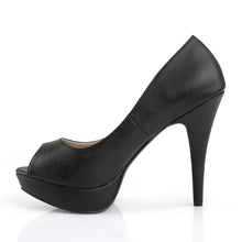 Carregar imagem no visualizador da galeria, Tacones Pleaser Pink Label CHLOE-01 Negro Piel Sintética
