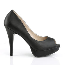 Carregar imagem no visualizador da galeria, Tacones Pleaser Pink Label CHLOE-01 Negro Piel Sintética