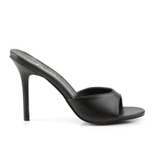 Load image into Gallery viewer, Tacones Pleaser CLASSIQUE-01 Negro Kid Pu