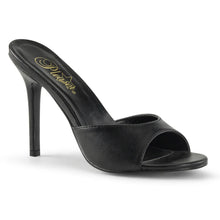 Load image into Gallery viewer, Tacones Pleaser CLASSIQUE-01 Negro Kid Pu