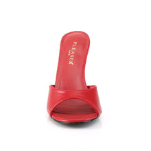 Load image into Gallery viewer, Tacones Pleaser CLASSIQUE-01 Rojo Kid Pu