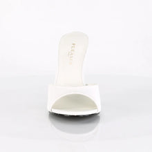 Carregar imagem no visualizador da galeria, Tacones Pleaser CLASSIQUE-01 Blanco Kid Pu