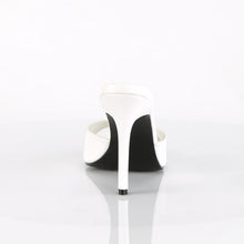 Carregar imagem no visualizador da galeria, Tacones Pleaser CLASSIQUE-01 Blanco Kid Pu