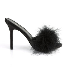 Load image into Gallery viewer, Tacones Fabulicious CLASSIQUE-01F Negro Pu Fur