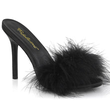 Load image into Gallery viewer, Tacones Fabulicious CLASSIQUE-01F Negro Pu Fur