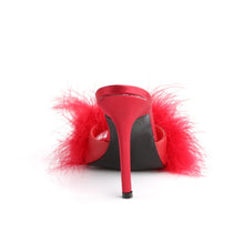 Cargar imagen en el visor de la galería, Tacones Fabulicious CLASSIQUE-01F Rojo Pu Fur