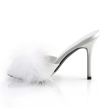 Load image into Gallery viewer, Tacones Fabulicious CLASSIQUE-01F Blanco Pu Fur