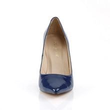 Cargar imagen en el visor de la galería, Zapatos Pleaser CLASSIQUE-20 Navy Azul Charol