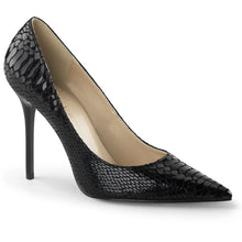 Load image into Gallery viewer, Zapatos Pleaser CLASSIQUE-20SP Negro Snake Print