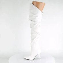 Carregar imagem no visualizador da galeria, Tacones Pleaser CLASSIQUE-3011 Blanco Piel Sintética