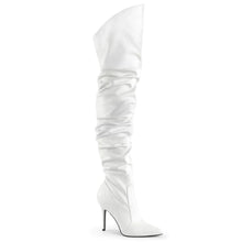 Carregar imagem no visualizador da galeria, Tacones Pleaser CLASSIQUE-3011 Blanco Piel Sintética
