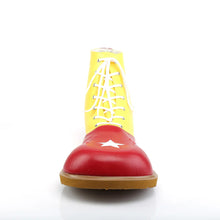 Load image into Gallery viewer, Zapatos Funtasma CLOWN-02 Amarillo Rojo Pu