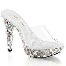 Load image into Gallery viewer, Tacones Fabulicious COCKTAIL-501DM Transparente Plata