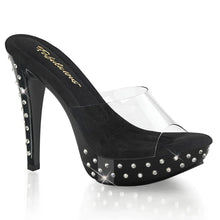 Load image into Gallery viewer, Tacones Fabulicious COCKTAIL-501SDT Transparente Negro